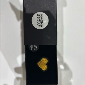 Macon & Lesquoy Yellow Heart Pin